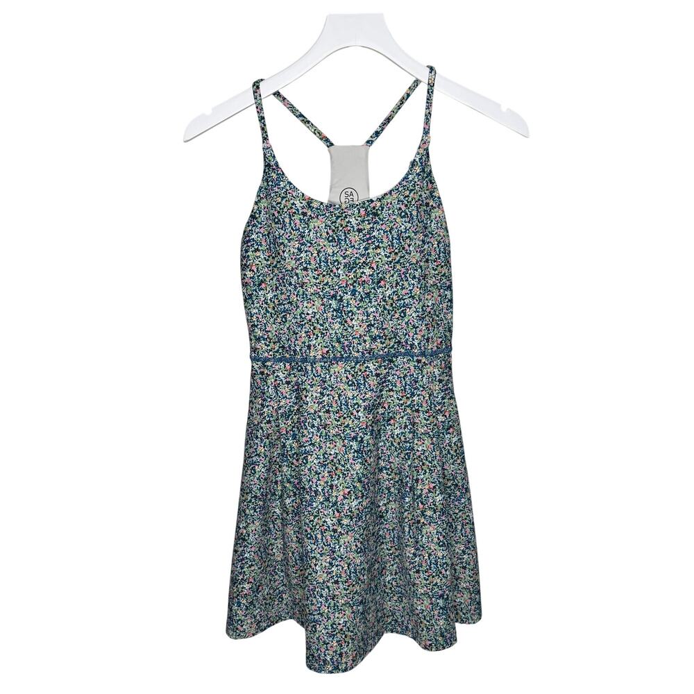SAGE Collective Floral Racerback Tennis Active Dress Size XS